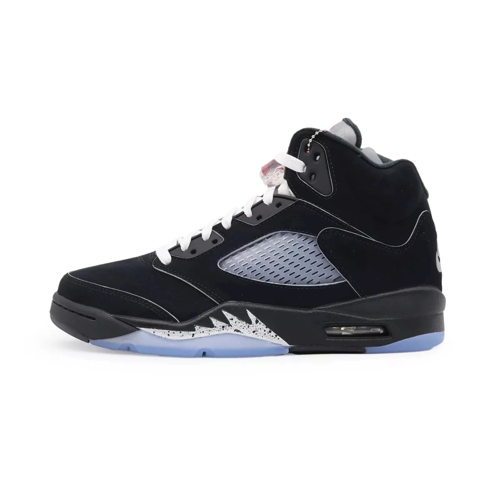 Nike Air Jordan 5 Retro – Black / Silver / Red (HF3975-001)