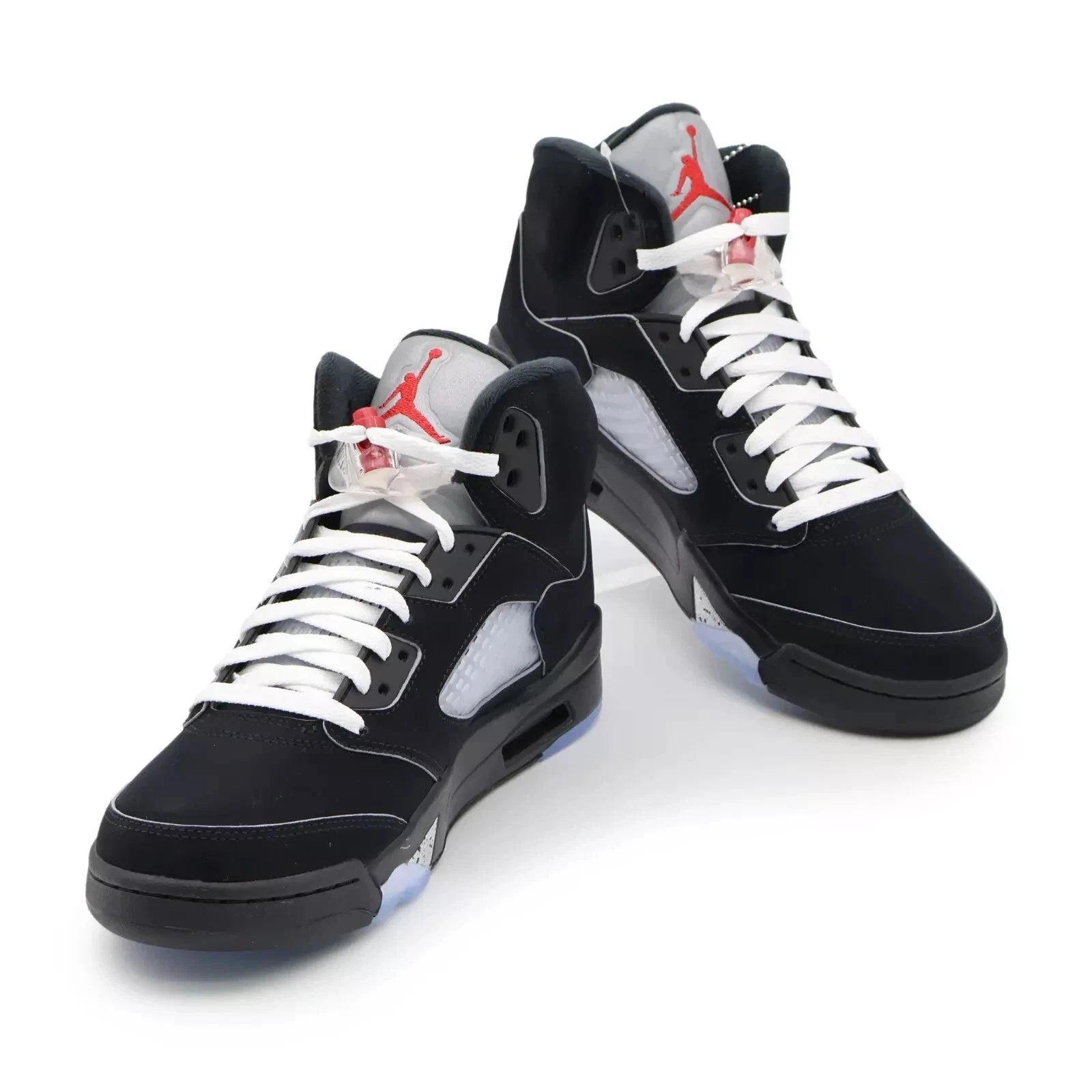 Nike Air Jordan 5 Retro – Black / Silver / Red (HF3975-001)