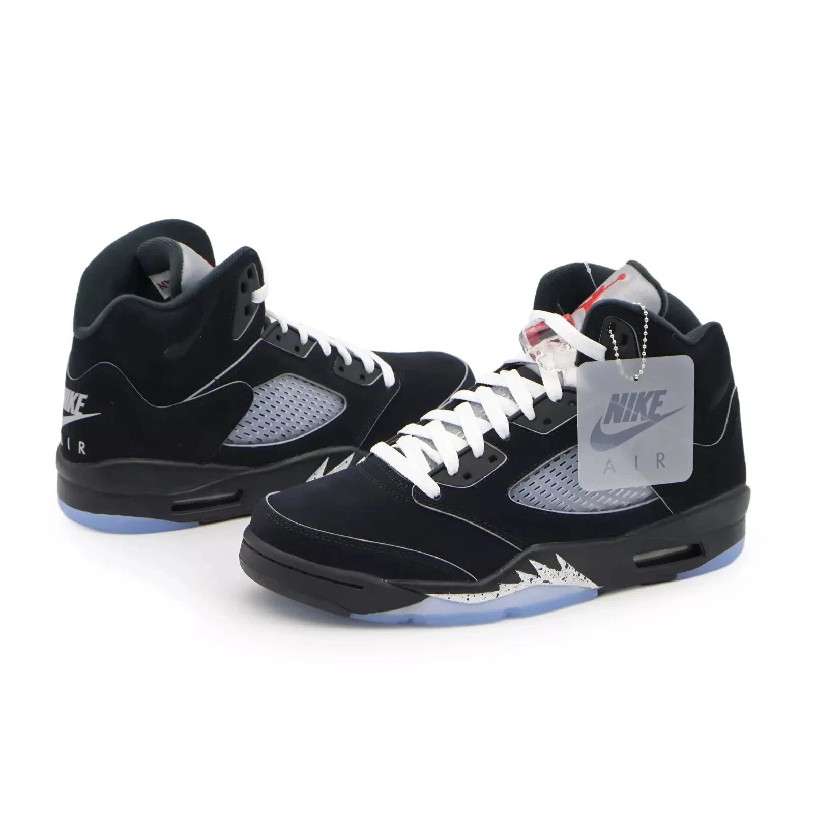 Nike Air Jordan 5 Retro – Black / Silver / Red (HF3975-001)