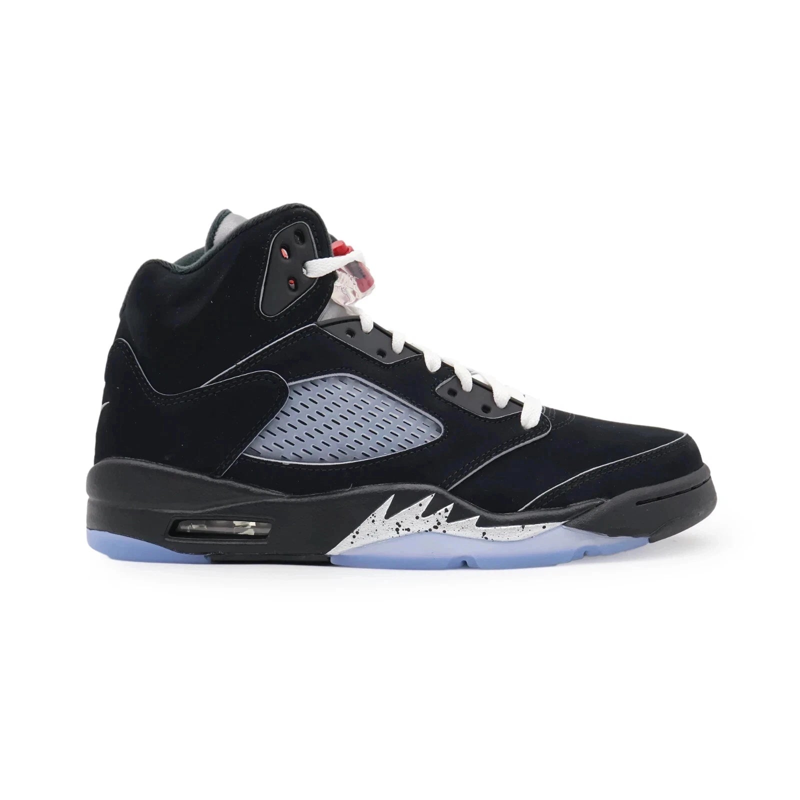 Nike Air Jordan 5 Retro – Black / Silver / Red (HF3975-001)